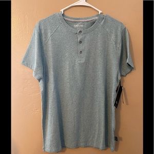 Kenneth Cole Aqua shirt - M